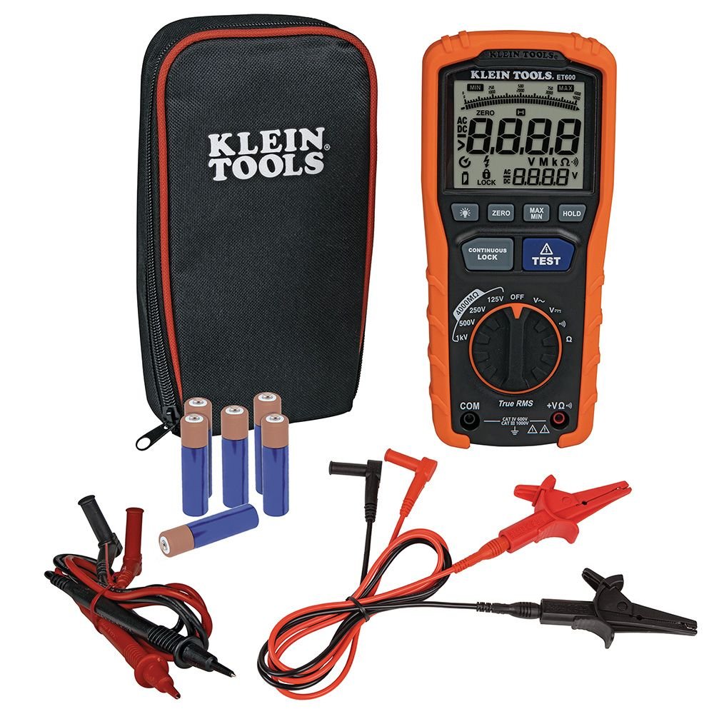 Klein Tools - Testeur de résistance d'isolement