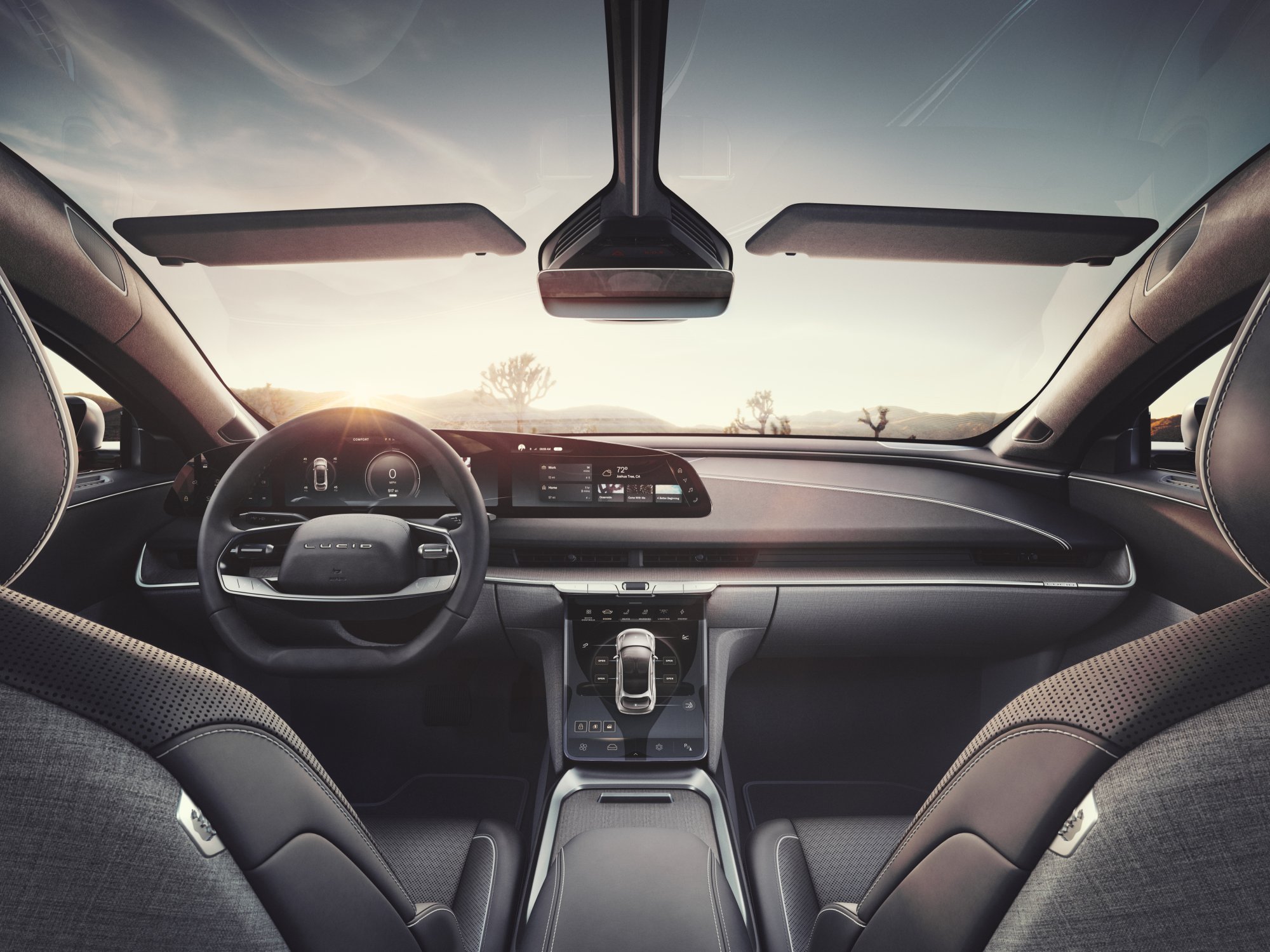 Lucid Air intérieur