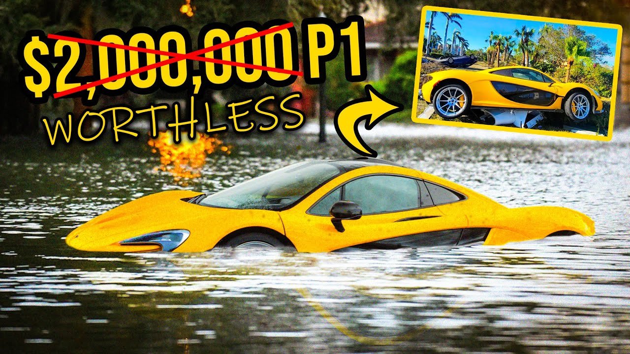 Rebuilding A Flooded $2,000,000 McLaren P1